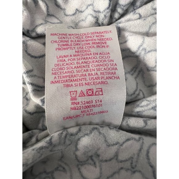 No Boundaries Summer Baby ddoll XXL Dress Green White Floral Mini Sleeveless - Picture 16 of 16